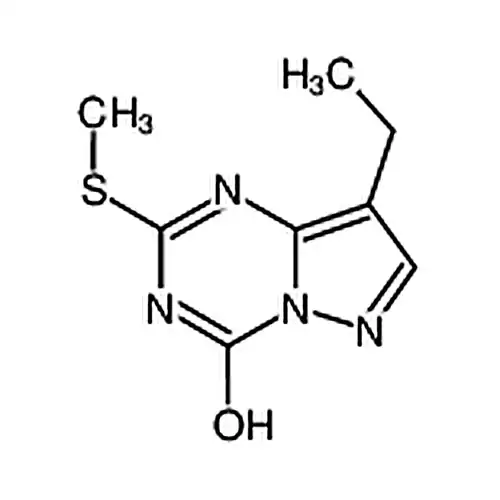 8-乙基-2-(甲硫基)吡唑并[1， 5-α][1， 3， 5]三嗪-4(1H)-酮