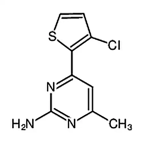 4-(3-chlorothiophen-2-yl)-6-methylpyrimidin-2-amine