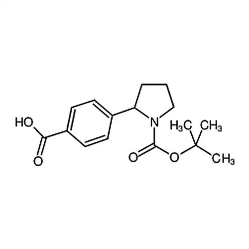 4-(1-(叔丁氧羰基)吡咯烷-2-基)苯甲酸