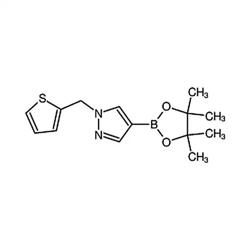 4-(4,4,5,5-四甲基-1,3,2-二氧硼杂环戊烷-2-基)-1-(2-噻吩甲基)-1H-吡唑