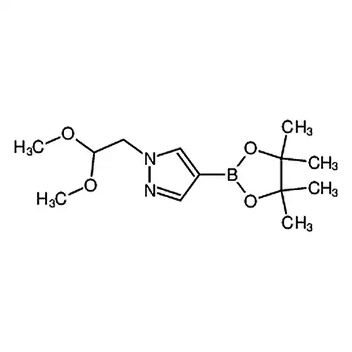 1-(2,2-二甲氧基乙基)-4-(4,4,5,5-四甲基-1,3,2-二氧硼杂环戊烷-2-基)-1H-吡唑
