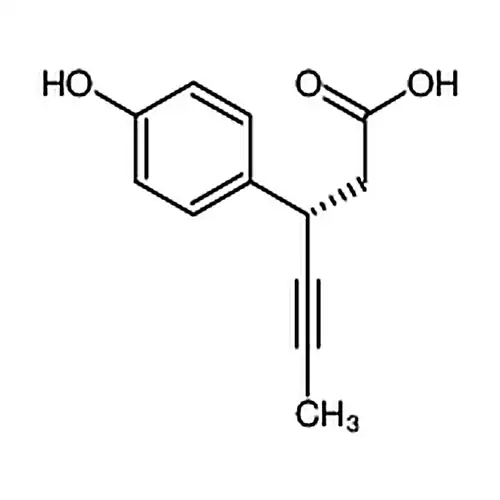 (S)-3-(4-羟基苯基)己-4-炔酸