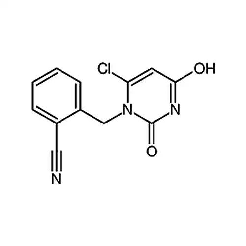 2-((6-Chloro-2,4-dioxo-3,4-dihydro-2H-pyrimidin-1-yl)methyl)benzonitrile