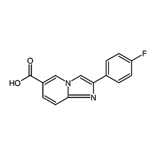2-(4-氟苯基)咪唑并[1,2-a]吡啶-6-羧酸