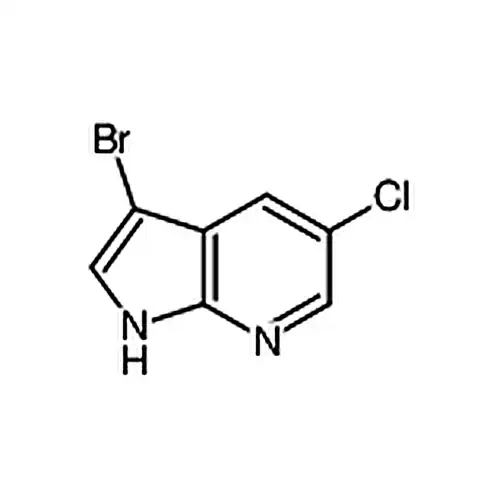 3-溴-5-氯-1H-吡咯并[2，3-B]吡啶