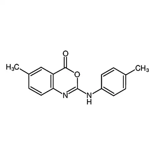 6-甲基-2-对甲苯基氨基-4H-3,1-苯并恶嗪-4-酮