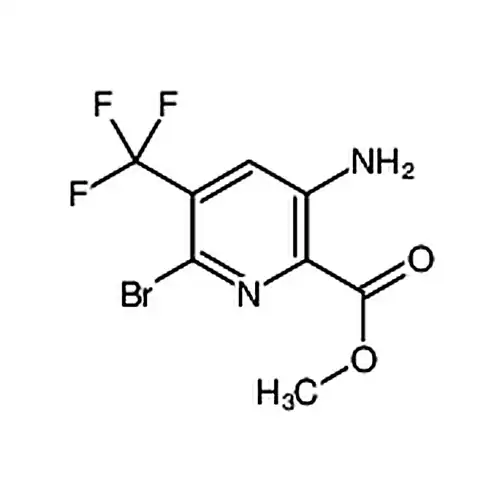 3-氨基-6-溴-5-(三氟甲基)吡啶甲酸甲酯