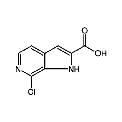 7-氯-1H-吡咯并[2，3-c]吡啶-2-羧酸