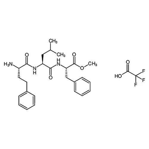 (αS)-α--氨基苯丁酰基-L-亮氨酰基-L-苯丙氨酸甲酯单(三氟乙酸盐)