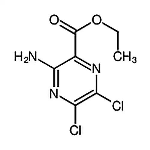 3-氨基-5，6-二氯吡嗪-2-羧酸乙酯