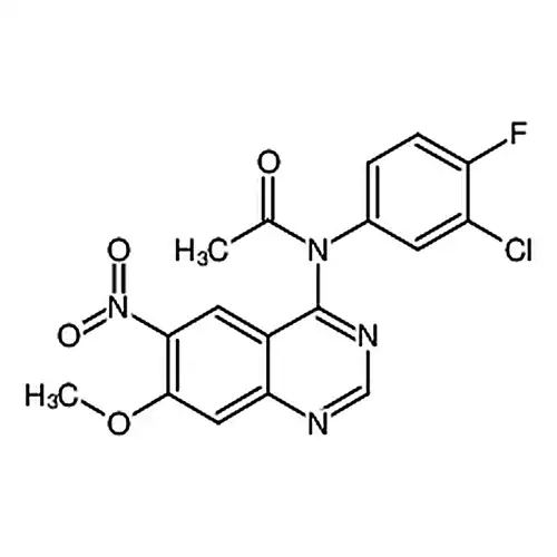 N-(3-氯-4-氟苯基)-N-(7-甲氧基-6-硝基喹唑啉-4-基)乙酰胺