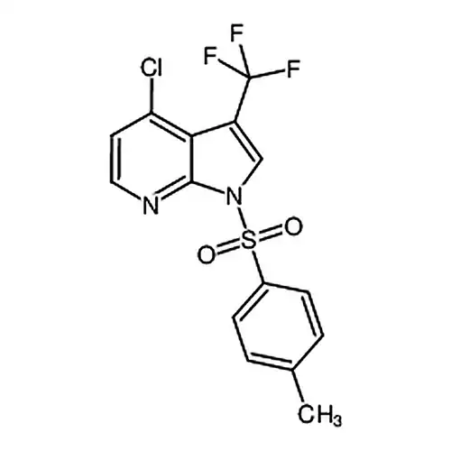 4-氯-1-对甲苯磺酰基-3-(三氟甲基)-1H-吡咯并[2,3-b]吡啶