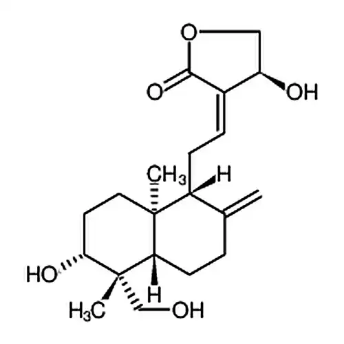 (S,Z)-4-羟基-3-(2-((1R,4aS,5R,6R,8aS)-6-羟基-5-(羟甲基)-5,8a-二甲基-2-亚甲基十氢萘-1-基)亚乙基)二氢呋喃-2(3H)-酮