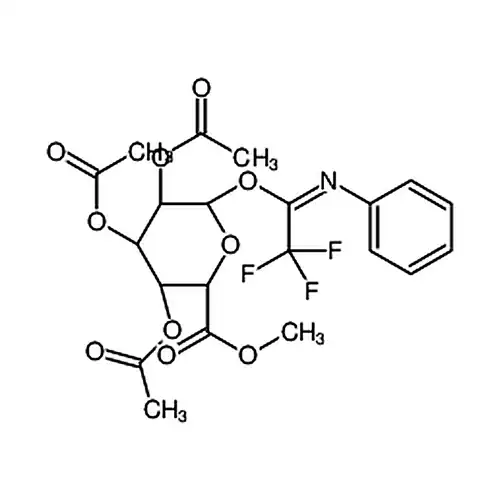 1-(2，2，2-三氟-N-苯基亚胺酯)-2，3，4-三-O-乙酰基-D-葡萄糖醛酸甲酯
