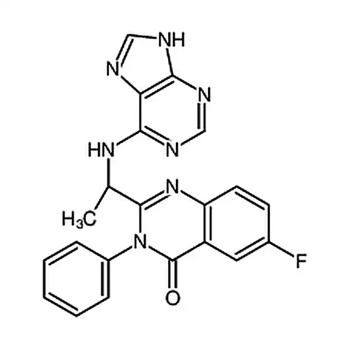 (S)-2-(1-((9H-嘌呤-6-基)氨基)乙基)-6-氟-3-苯基喹唑啉-4(3H)-酮