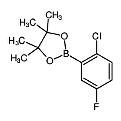 2-(2-氯-5-氟苯基)-4,4,5-5-四甲基-1,3,2-二氧硼杂环戊烷