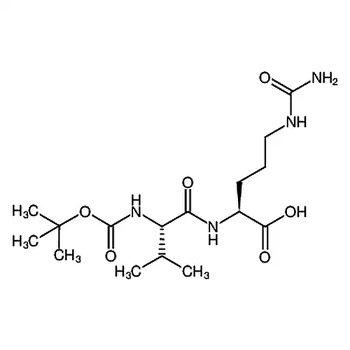 (S)-2-((S)-2-((叔丁氧基羰基)氨基)-3-甲基丁酰胺基)-5-脲基戊酸