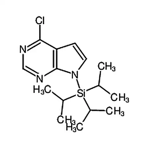 4-氯-7-(三异丙基硅基)-7H-吡咯并[2,3-d]嘧啶