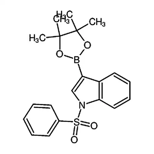 1-(苯磺酰基)-3-吲哚硼酸嚬哪醇酯