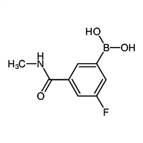3-氟-5-(甲基氨甲酰基)苯基硼酸