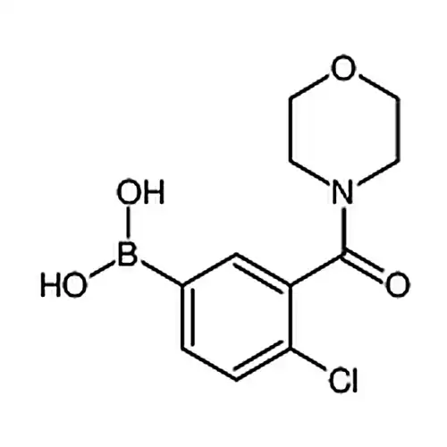 (4-氯-3-(吗啉-4-羰基)苯基)硼酸