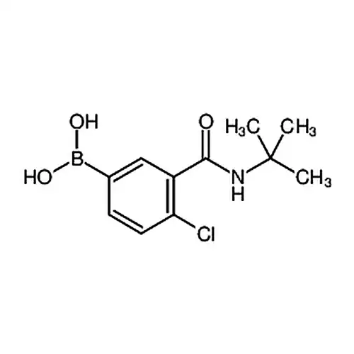 (3-(叔丁基氨基甲酰基)-4-氯苯基)硼酸