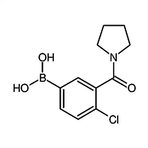 4-氯-3-(吡咯啉-1-羰基)苯基硼酸