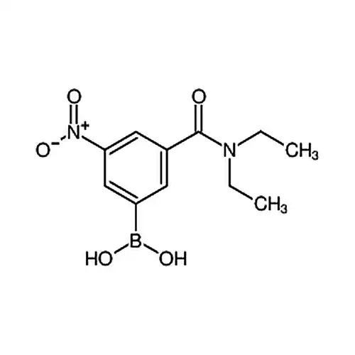 (3-(二乙基氨基甲酰基)-5-硝基苯基)硼酸