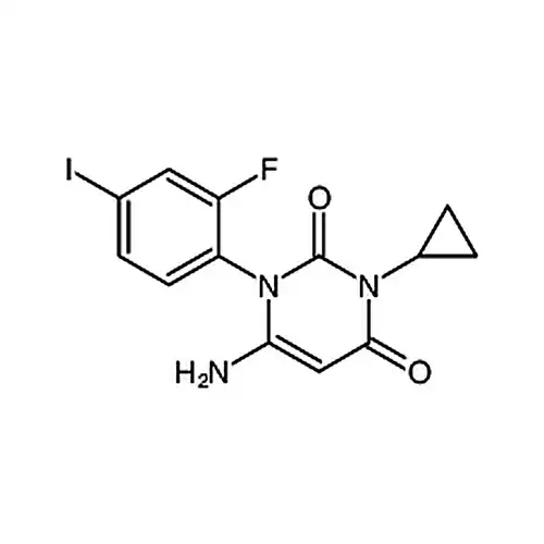 6-氨基-3-环丙基-1-(2-氟-4-碘苯基)嘧啶-2，4(1H，3H)-二酮
