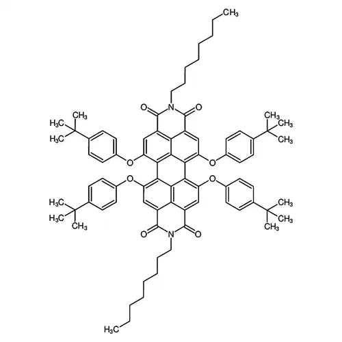 5,6,12,13-四(4-(叔丁基)苯氧基)-2,9-二辛基蒽并[2,1,9-def:6,5,10-d'e'f’]二异喹啉-1,3,8,10(2H,9H)-四酮