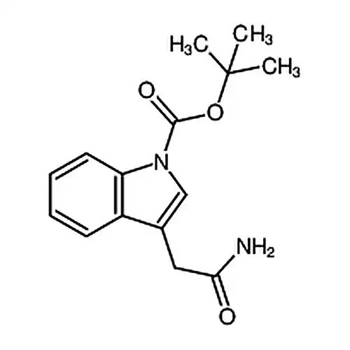 3-(2-氨基-2-氧代乙基)-1H-吲哚-1-羧酸叔丁酯
