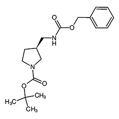 叔丁基(3S)-3-({[(苄氧基)羰基]氨基}甲基)吡咯烷-1-羧酸叔丁酯