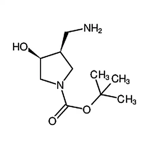 顺式-3-(氨基甲基)-4-羟基吡咯烷-1-羧酸叔丁酯