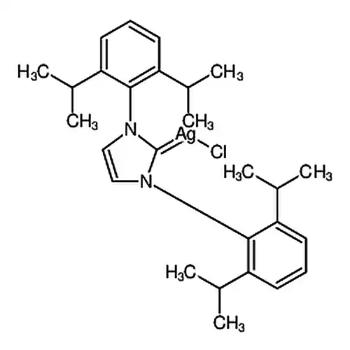 (1,3-双(2,6-二异丙基苯基)-1H-咪唑-2(3H)-亚基)氯化银(III)