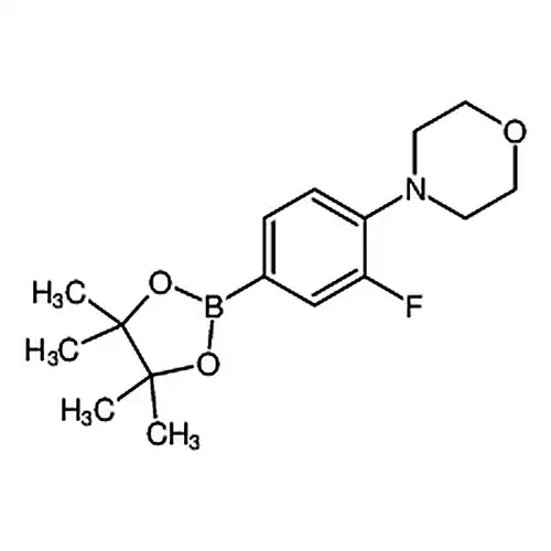 4-(2-氟-4-(4,4,5,5-四甲基-1,3,2-二氧硼杂环戊烷-2-基)苯基)吗啉