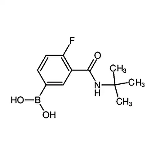 3-(叔丁基氨甲酰基)-4-氟苯基硼酸