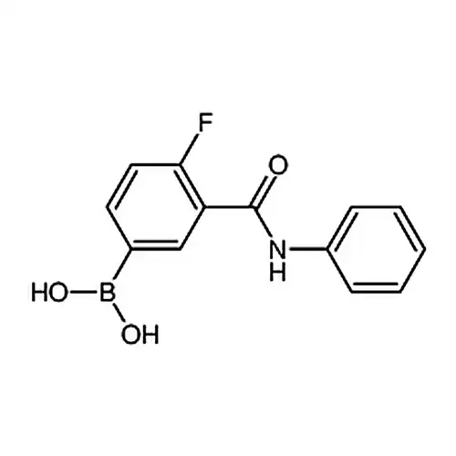 4-氟-3-(苯基氨基甲酰基)苯基硼酸 (含有数量不等的酸酐)