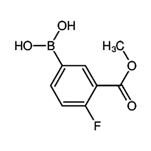 4-氟-3-(甲氧基羰基)苯基硼酸 (含不同量的酸酐)
