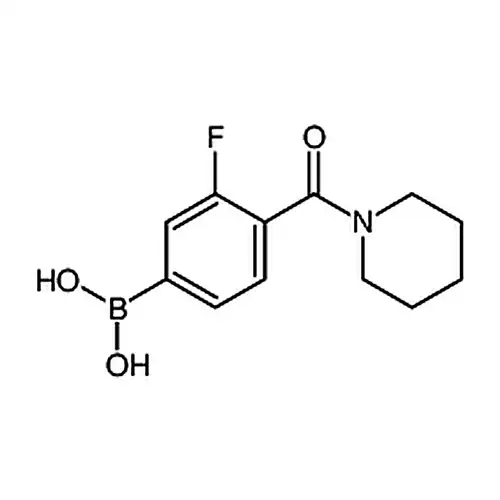 3-氟-4-(哌啶-1-羰基)苯基硼酸