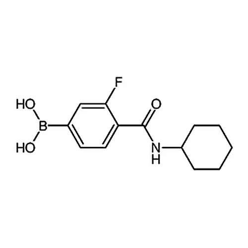 4-环己基氨甲酰基-3-氟苯硼酸