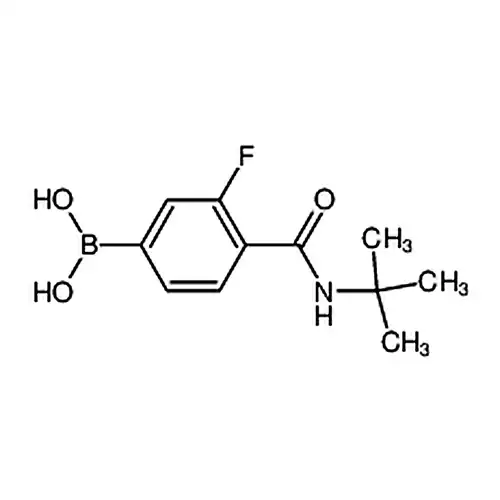 4-叔丁基氨甲酰基-3-氟苯硼酸
