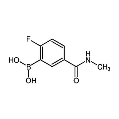 N-甲基-4-氟苯甲酰胺-3-硼酸