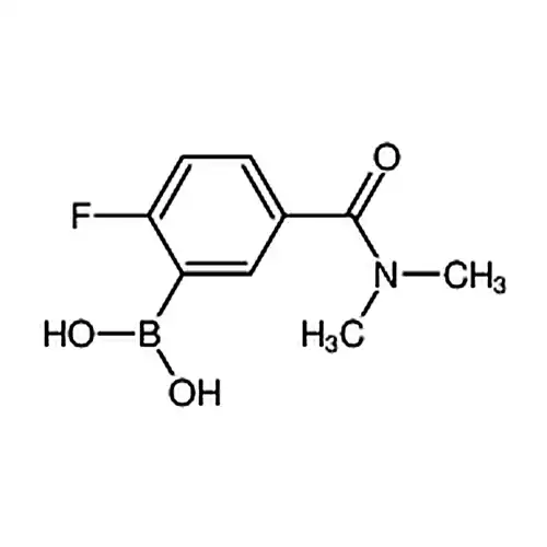 (5-(二甲基氨基甲酰基)-2-氟苯基)硼酸