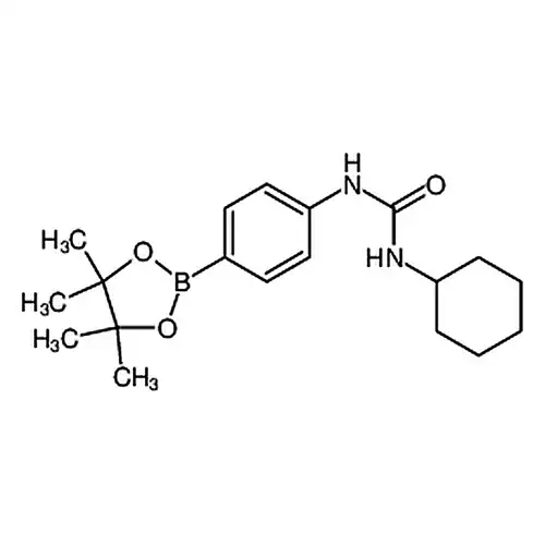 1-环己基-3-(4-(4，4，5，5-四甲基-1，3，2-二硼戊环-2-基)苯基)脲