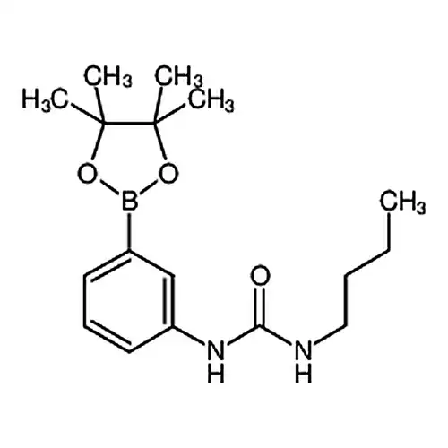 1-丁基-3-(3-(4，4，5，5-四甲基-1，3，2-二氧杂戊硼烷-2-基)苯基)脲