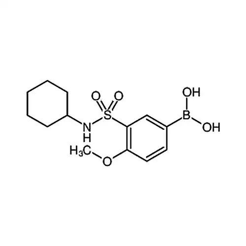 (3-(N-环己基氨磺酰)-4-甲氧苯基)硼酸