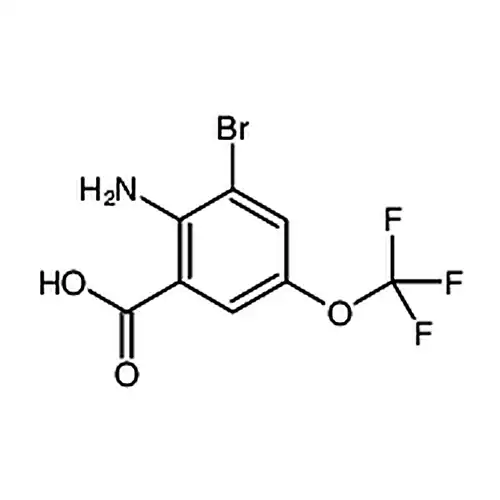 2-氨基-3-溴-5-(三氟甲氧基)苯甲酸