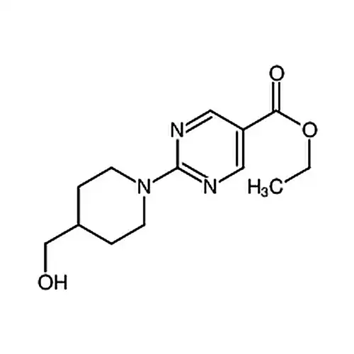 2-(4-羟甲基哌啶-1-基)嘧啶-5-甲酸乙酯