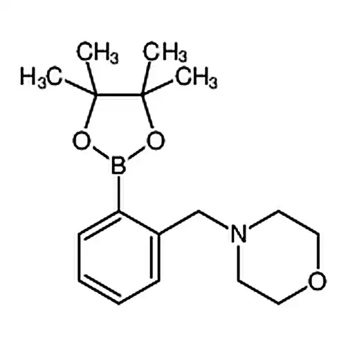4-(2-(4,4,5,5-四甲基-1,3,2-二氧硼杂环戊烷-2-基)苄基)吗啉