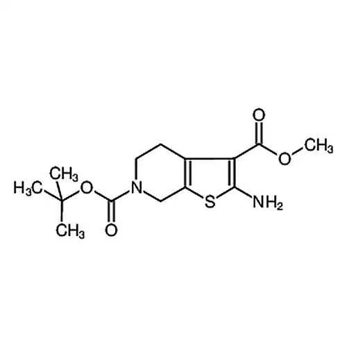 6-叔丁基3-甲基2-氨基-4H，5H，6H，7H-噻吩并[2，3-c]吡啶-3，6-二羧酸酯